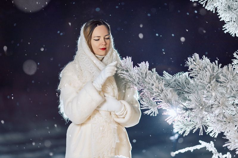 Ночь. Фонарь. Наташа фото превью