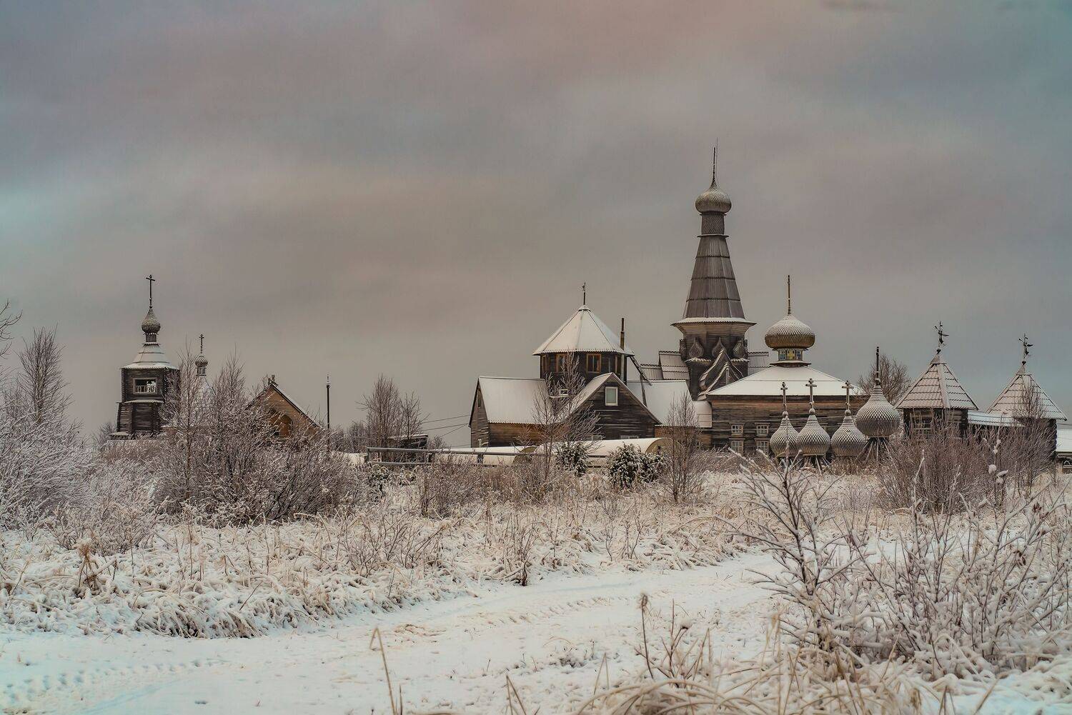 деревянное зодчество на кольском. ноябрь., Бирюков Вячеслав
