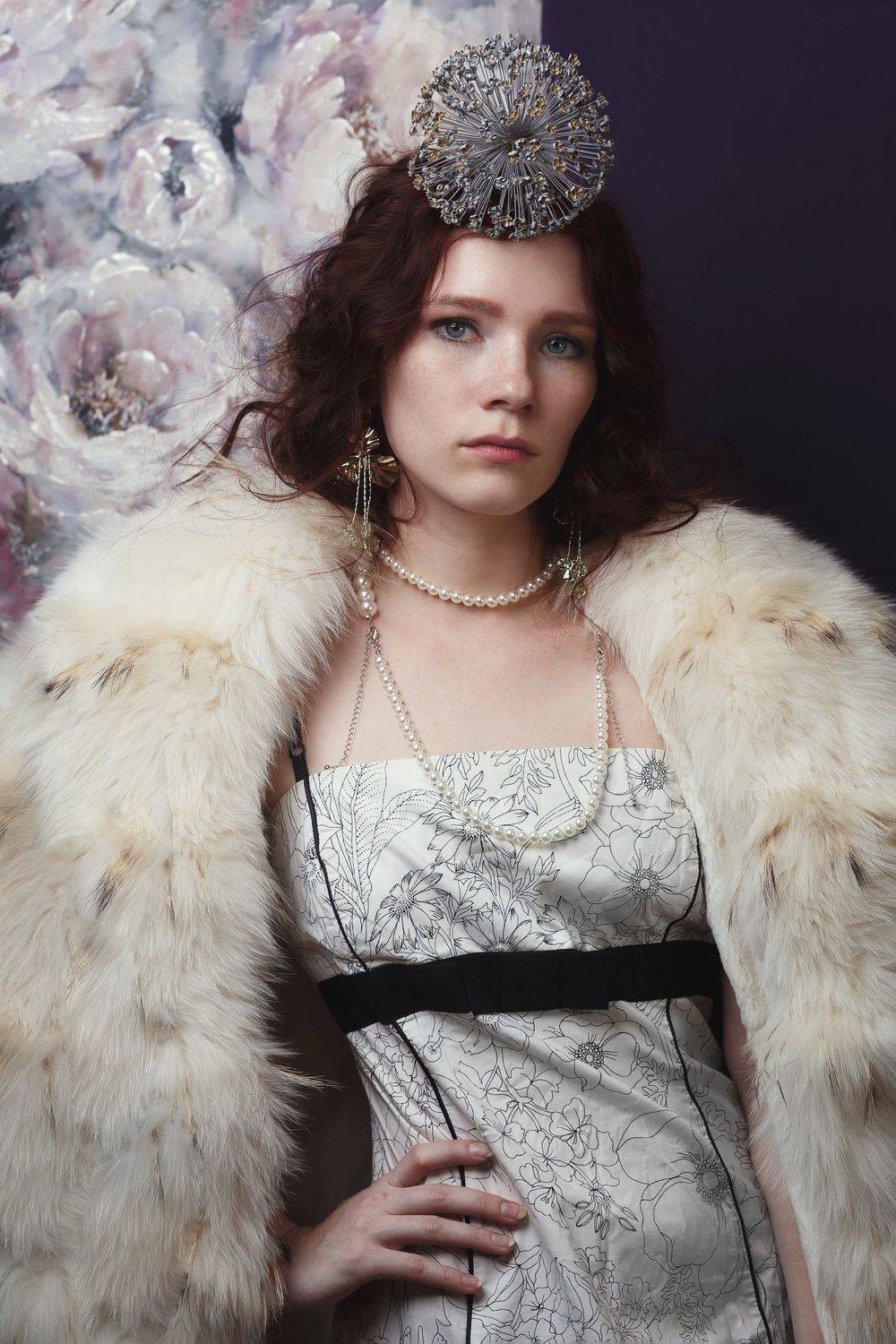 портрет , жанр, лицо, женщина, стиль гэтсби, лица35, вечеринка, праздник, гламур, печать, цвет, Ведмеденко Оксана