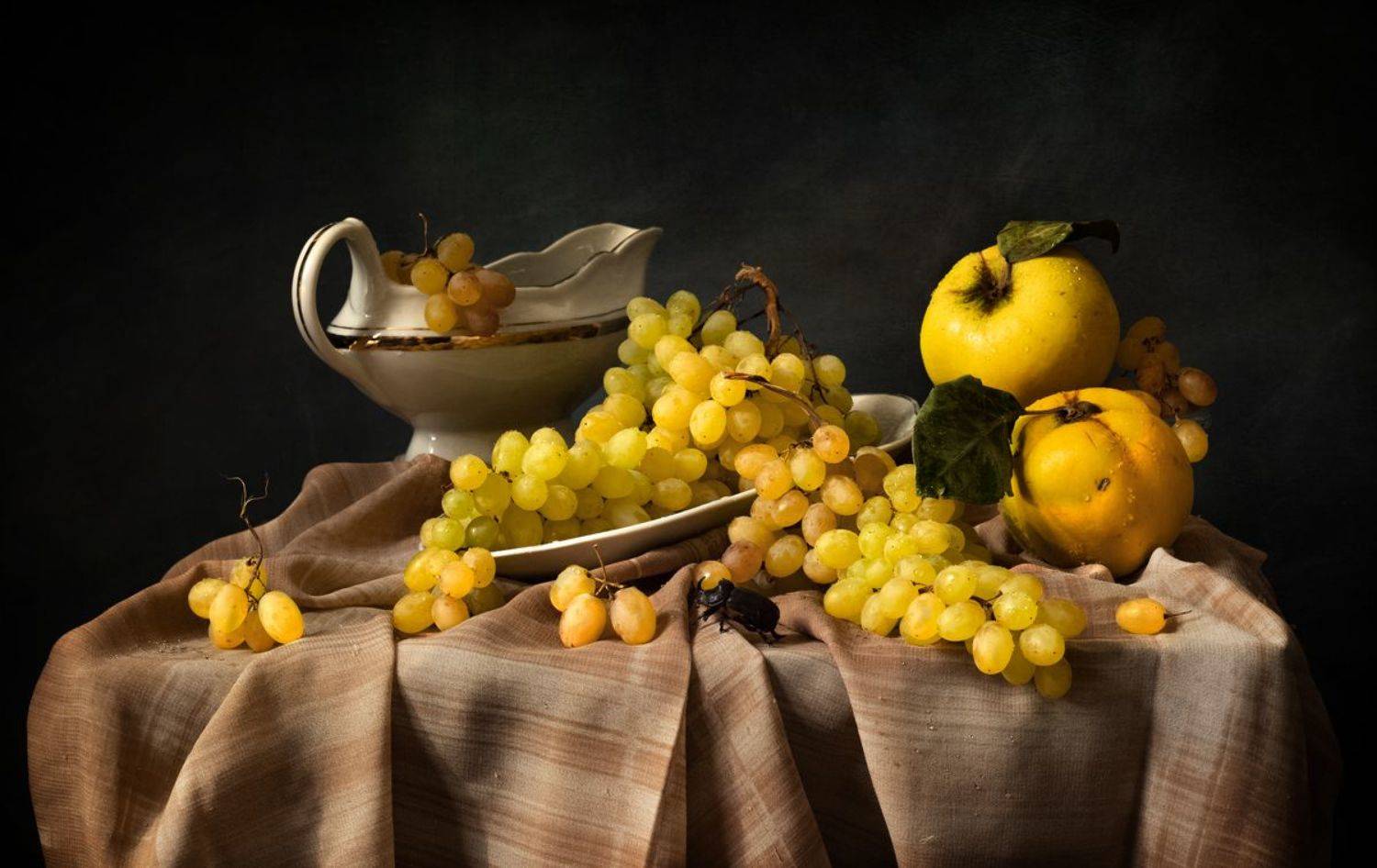 натюрморт, фрукты, Оля