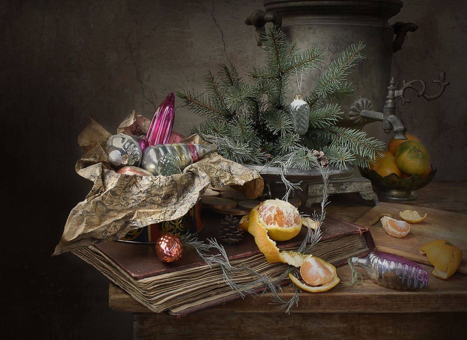 новый год, винтаж, Шипунова Ирина