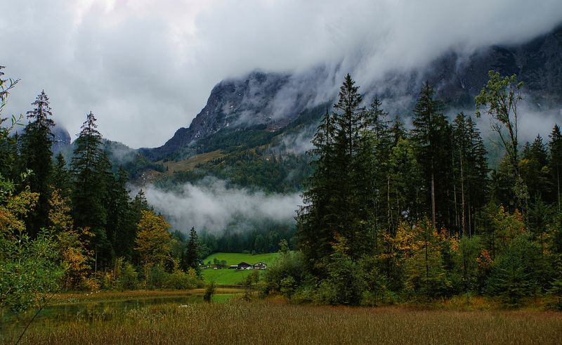 Осенний день в горах фото превью