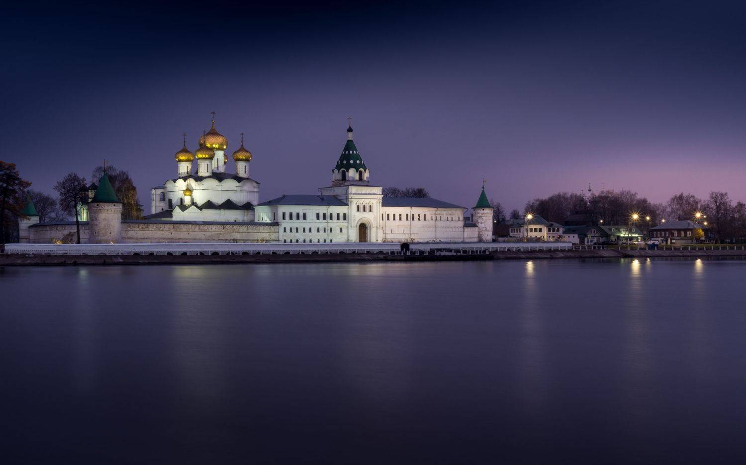 кострома, ипатьевский монастырь, монастырь, нд, night, когда не спится, ночное фото, россия православная, русская старина, кострома нд, русь, russia, волга, святая русь нд, святая русь, by night, Демкина Надежда