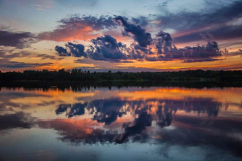 Закат фото превью