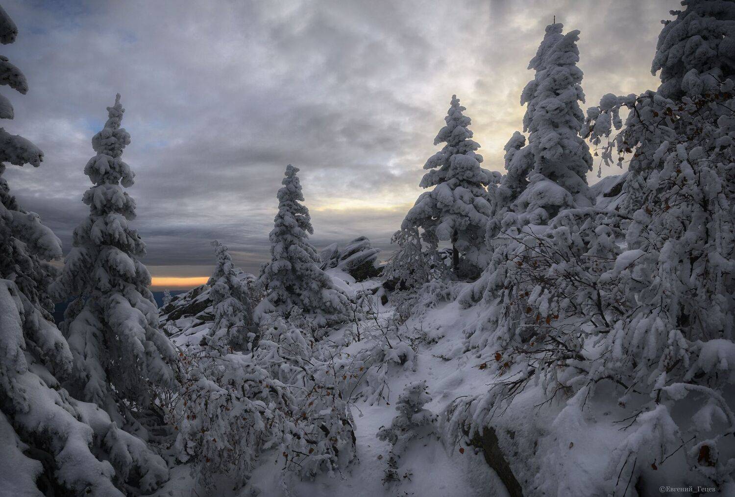 горы, пейзаж, урал, россия, Евгений Гецев