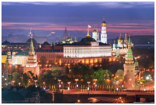 Вид на Кремлевский дворец