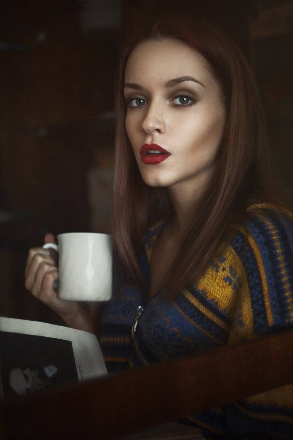 Девушка, Портрет, Федотов, Сергей Федотов