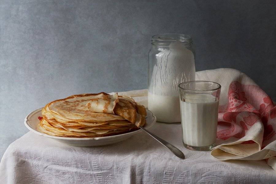 блины, масленица, натюрморт, Курочкина Диана