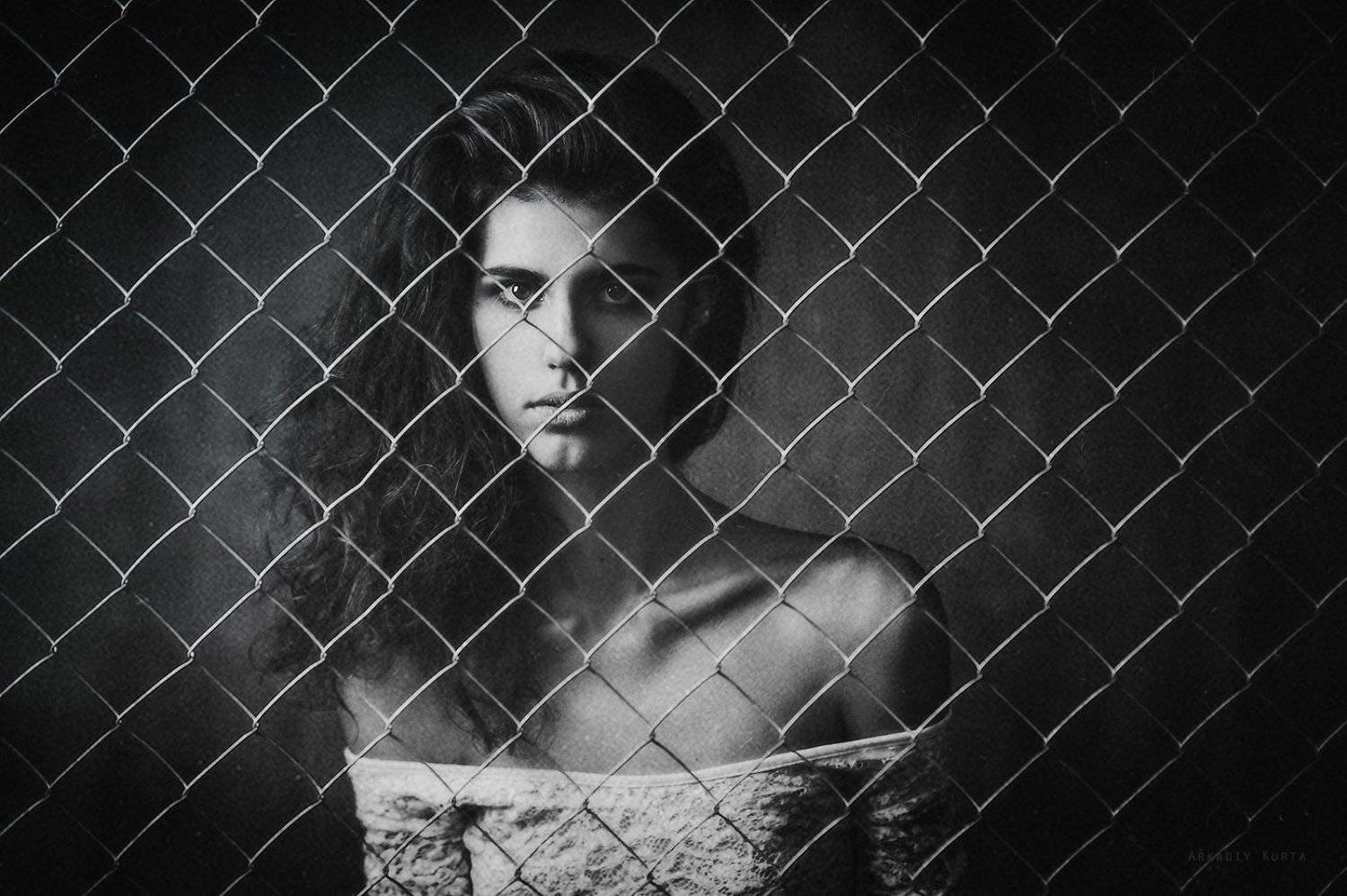 Арт, Портрет девушки, Светографика, Студия, Фотограф.аркадий курта, Аркадий Курта
