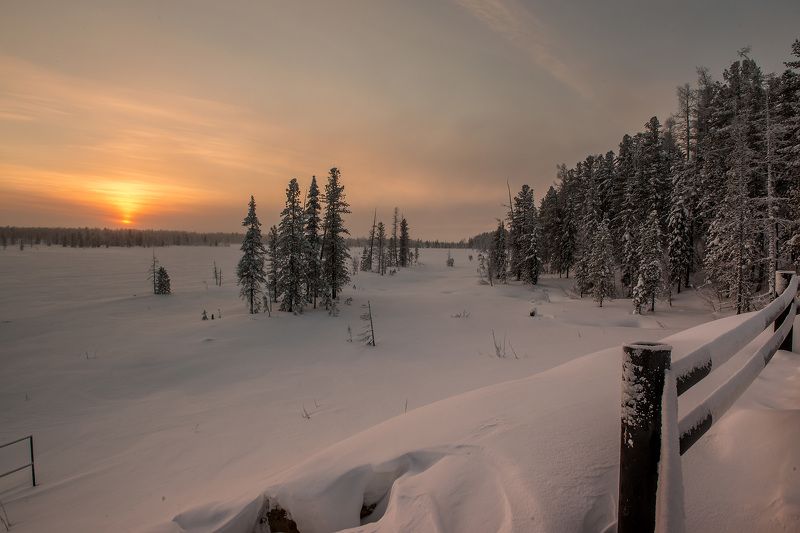 Зимний день фото превью