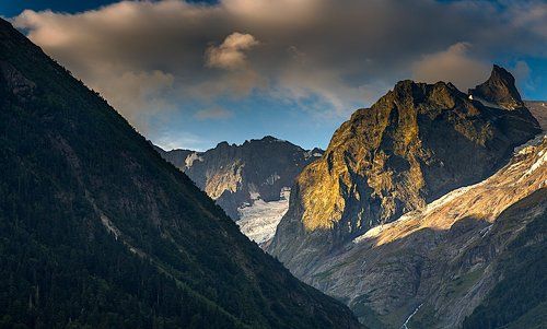 Домбайский рассвет!