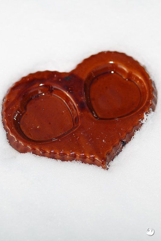 Зима Снег Солнце Валентинка Валентинка фото превью