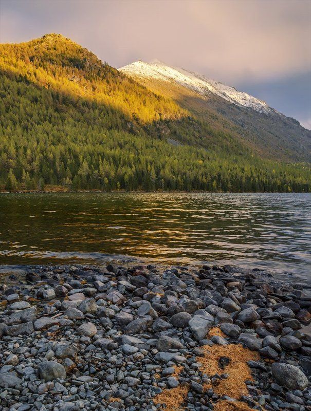 Алтай, Горный алтай, Горы, Закат, Мульта, Мультинские озера, Озеро, Пейзаж, Природа, Путешествие, Сибирь *** фото превью