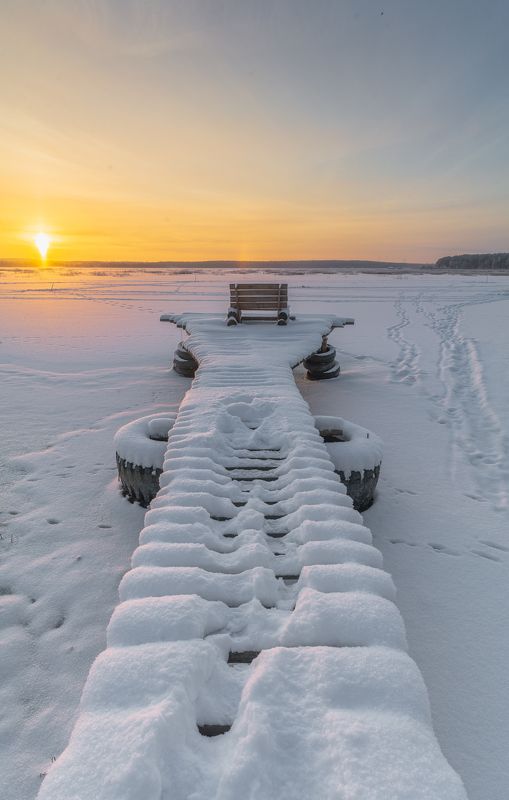Морозное утро декабря. фото превью