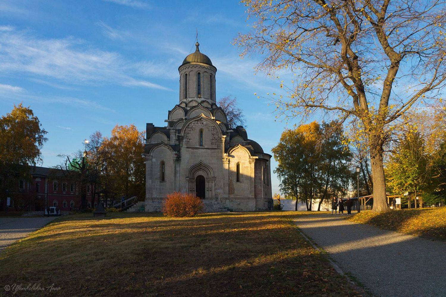 город, осень, храм, монастырь, Анна Цветковская
