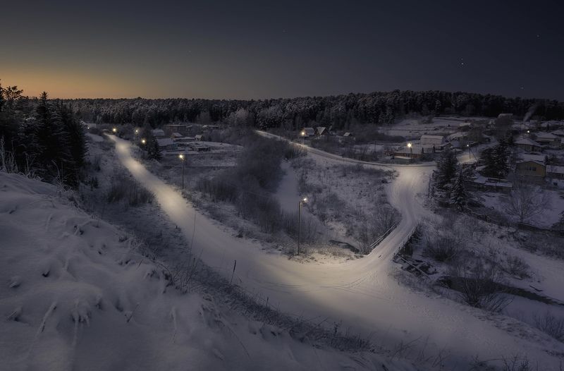 Морозным утром…  Frosty morning... фото превью