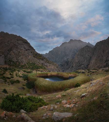 Gveleti lake, Georgia.