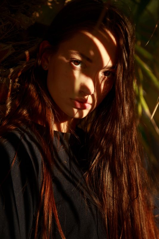 shadow, face, portrait Ksenia фото превью