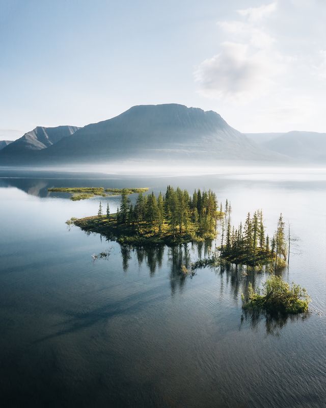 путорана, плато путорана, озеро собачье Безмятежность плато Путорана фото превью