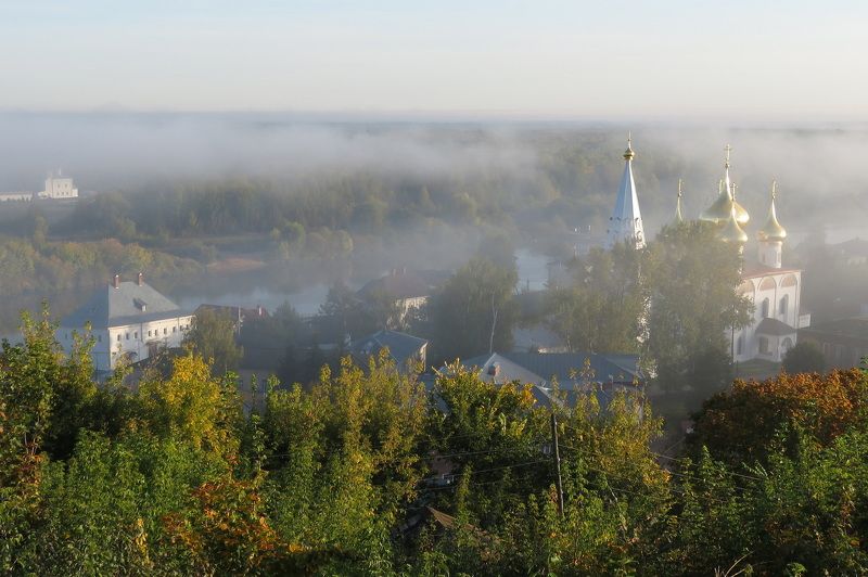 Туман над Клязьмой. фото превью