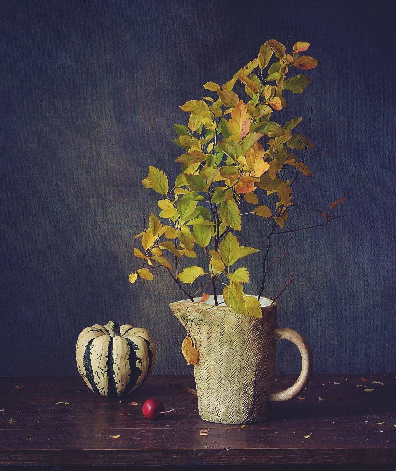 натюрморт,осень,тыква,листья, Наталия К