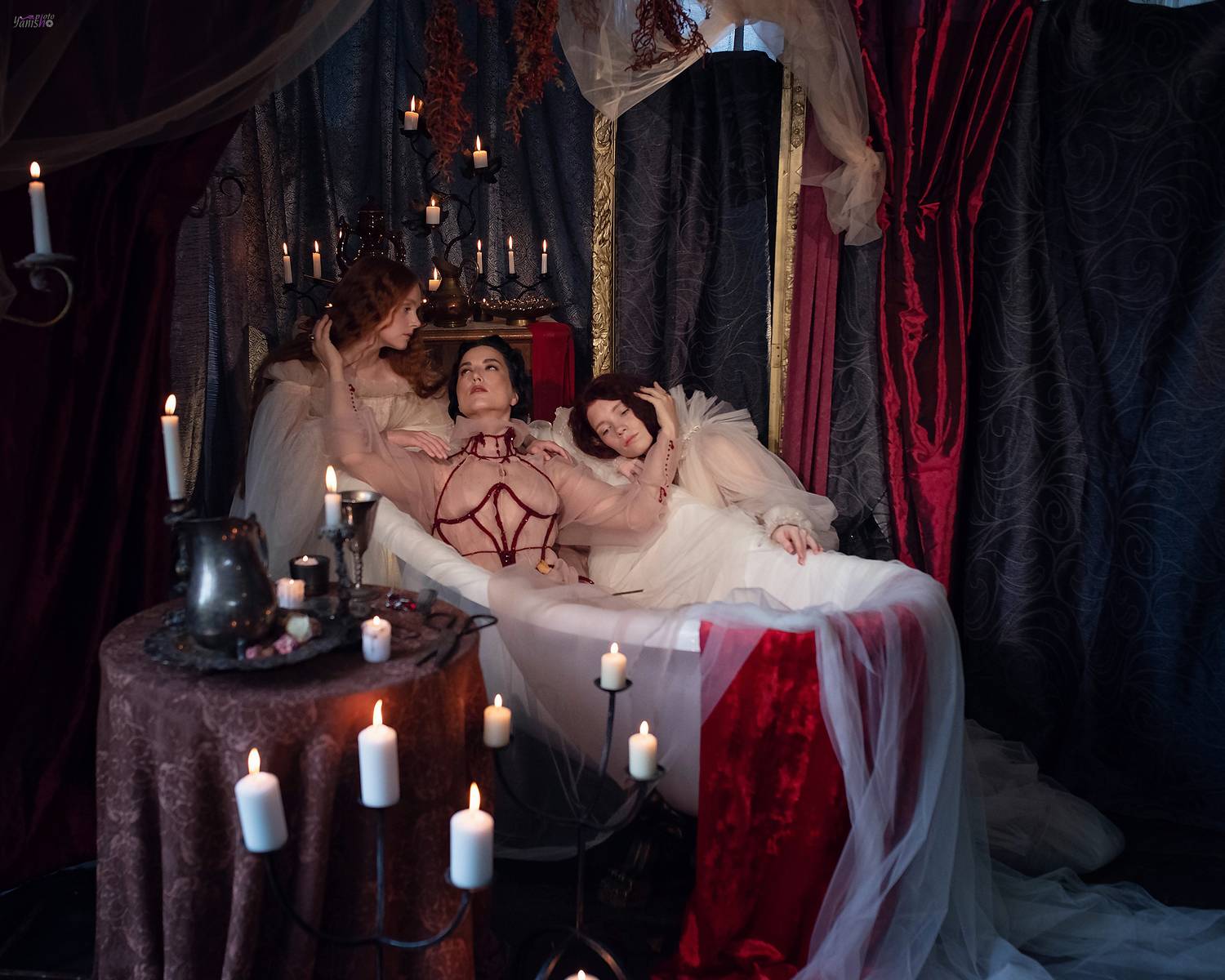 батори, портрет, легенда, девушки, история, Хэллоуин, артфото, Янина Ермакова