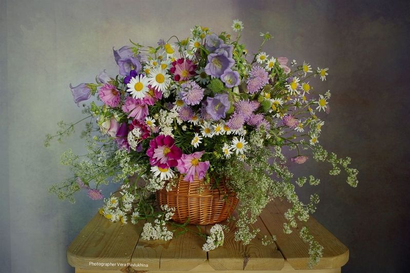 Летний цветочный натюр фото превью