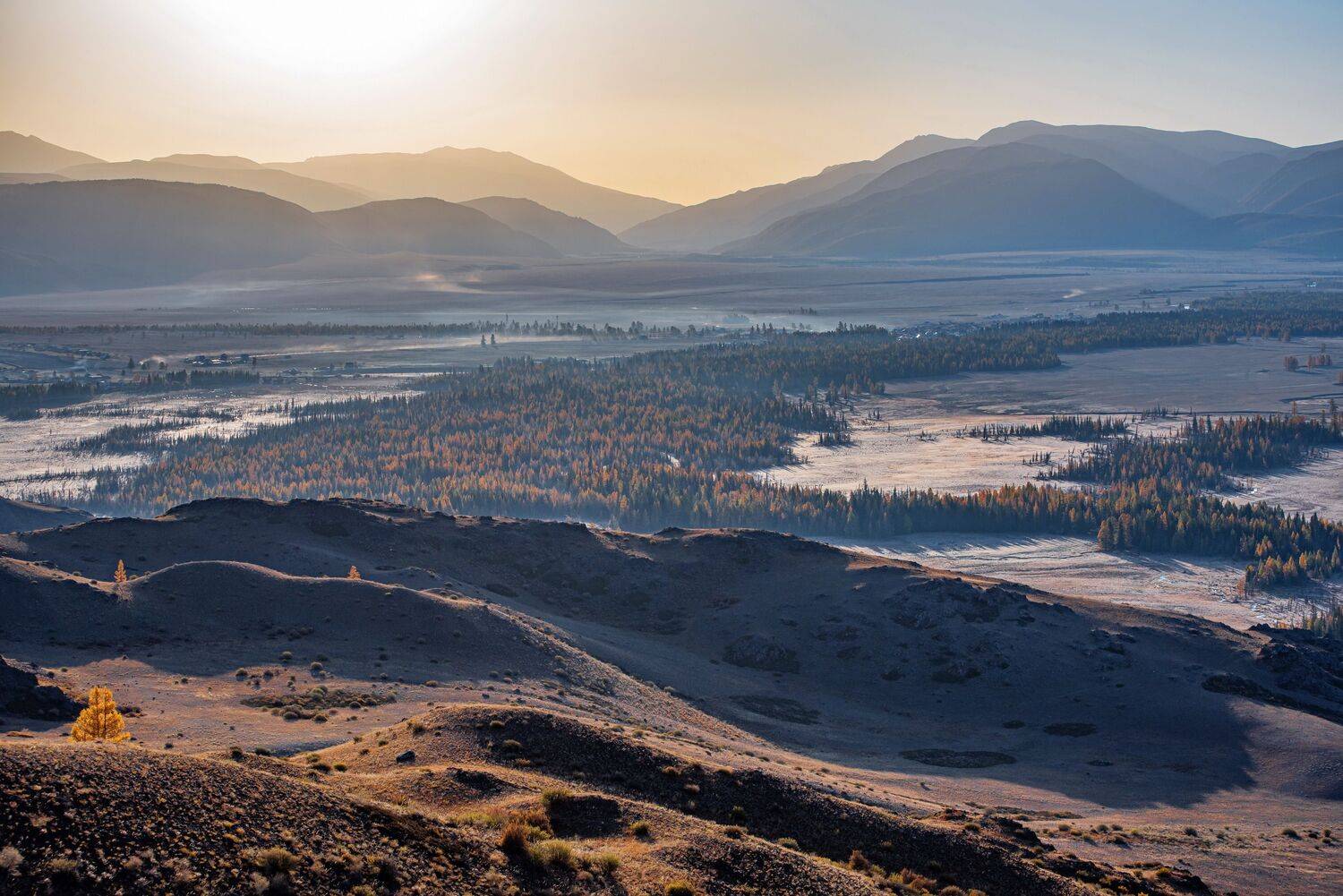 алтай. осень. горы., Евгений Дроботенко