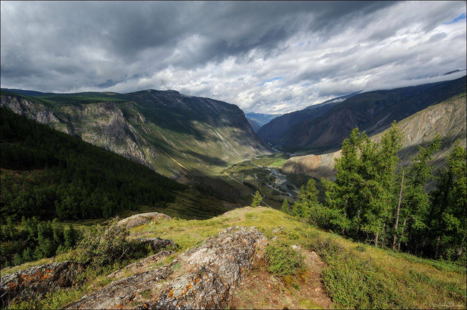горный алтай, горы, чулышман, кату-ярык, Андрей Шумилин