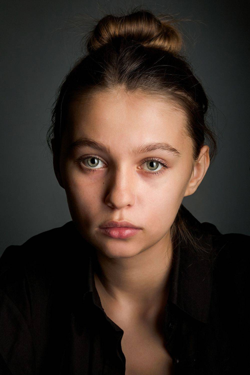 девушка, портрет, взляд, Дёгтев Евгений