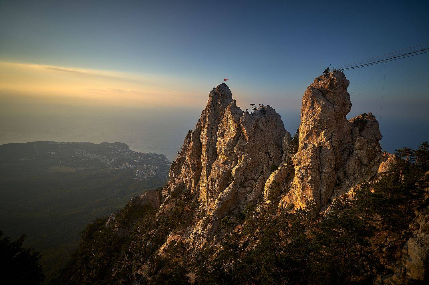 горы, рассвет, крым, Леденёв Сергей