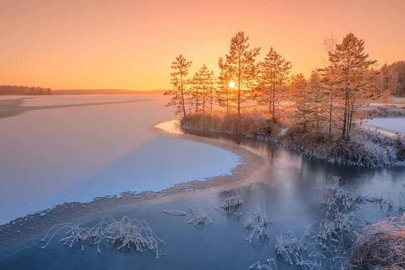 Сегежа... Ноябрь... Вечер...