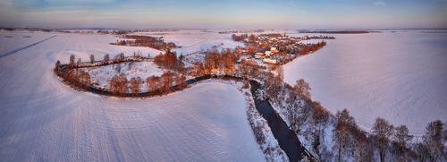 Зимний вечер в Косках