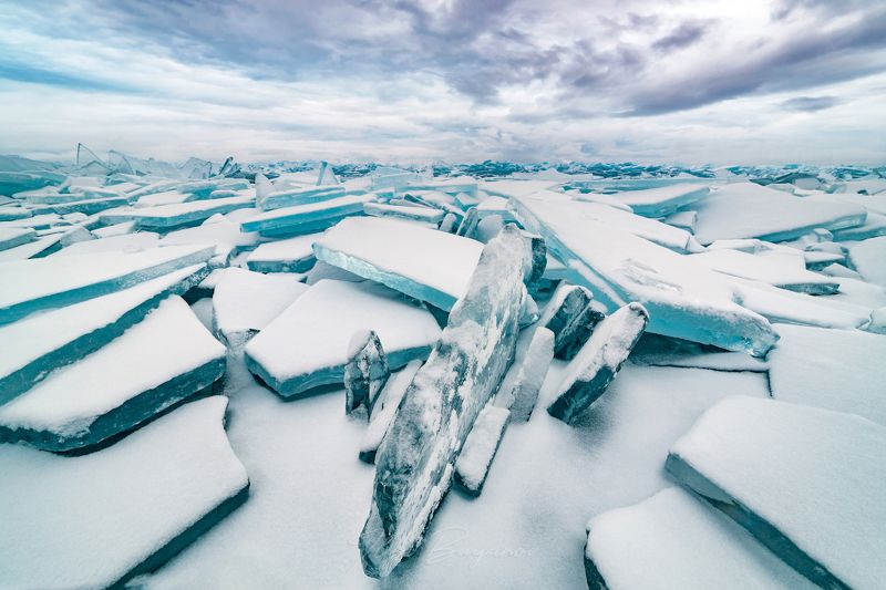 байкал, торос, лёд байкала, фототур на байкал Геометрия воды фото превью