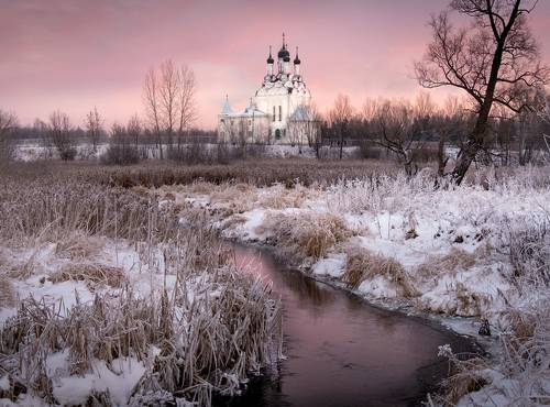 Зимнее утро в Тайнинском