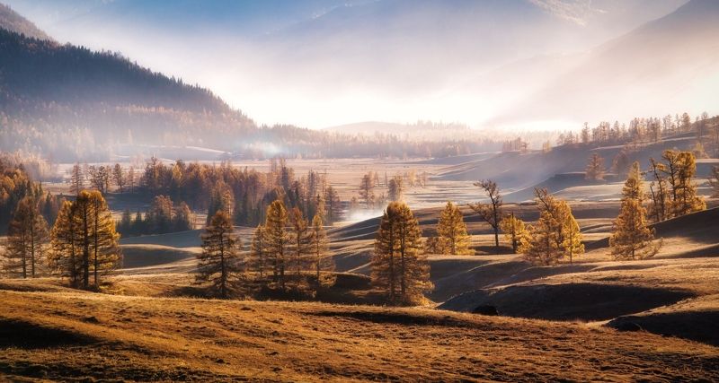 Алтай, Россия Тепло фото превью