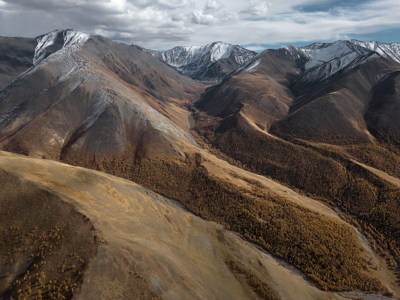 столбы, алтай, пейзаж, красиво, кокоря, алтайский, август, хайкинг, тревел, туризм Осенние разводы фото превью