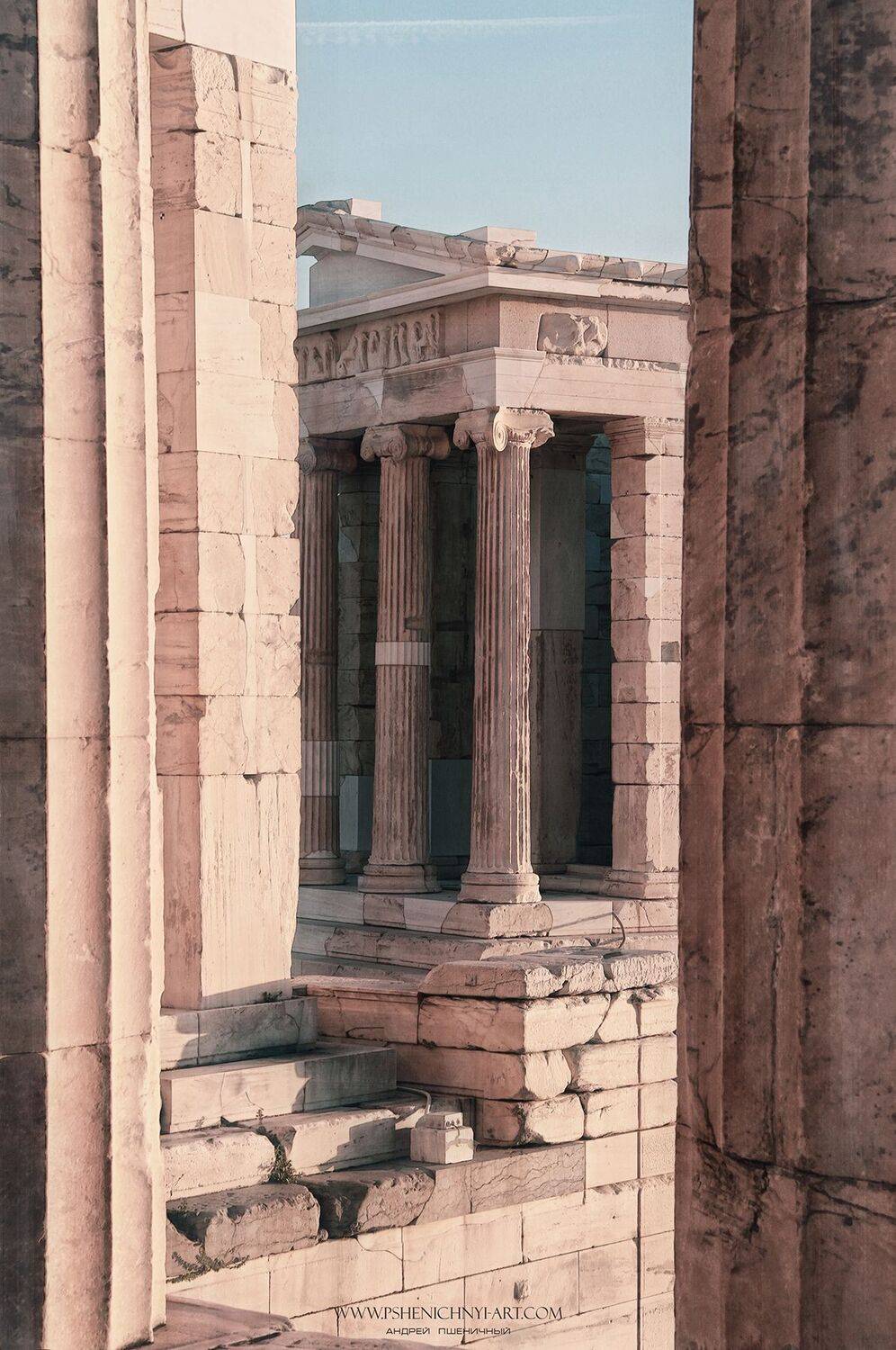 древняя греция, храм, ника аптерос, архитектура, история, афины, акрополь, эпоха, Пшеничный Андрей