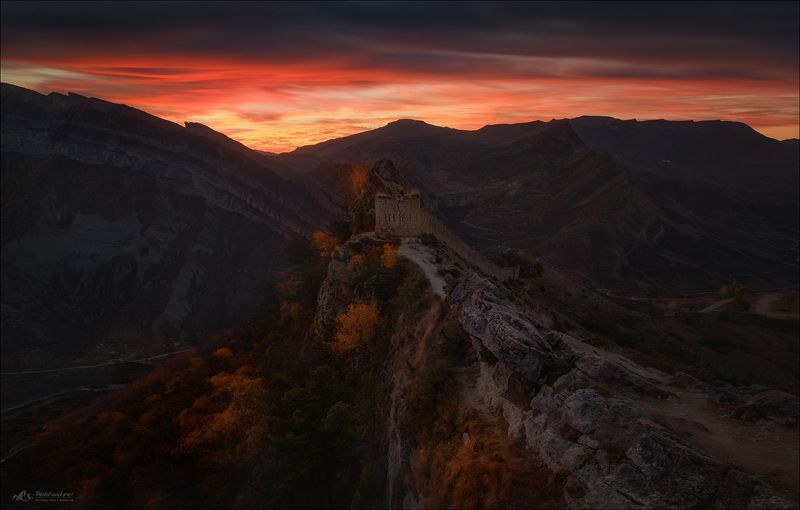 Гуниб, Дагестан, башня Шамиля, Гунибская крепость, крепость Шамиля, фототур в Дагестан Пока все спят .. фото превью