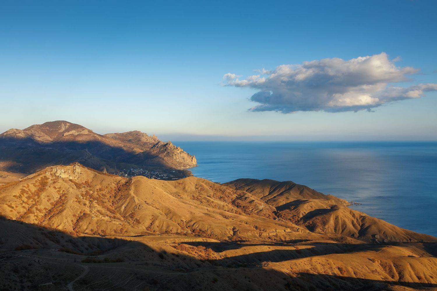 крым, осень, лес, горы., Владимир Дубинин