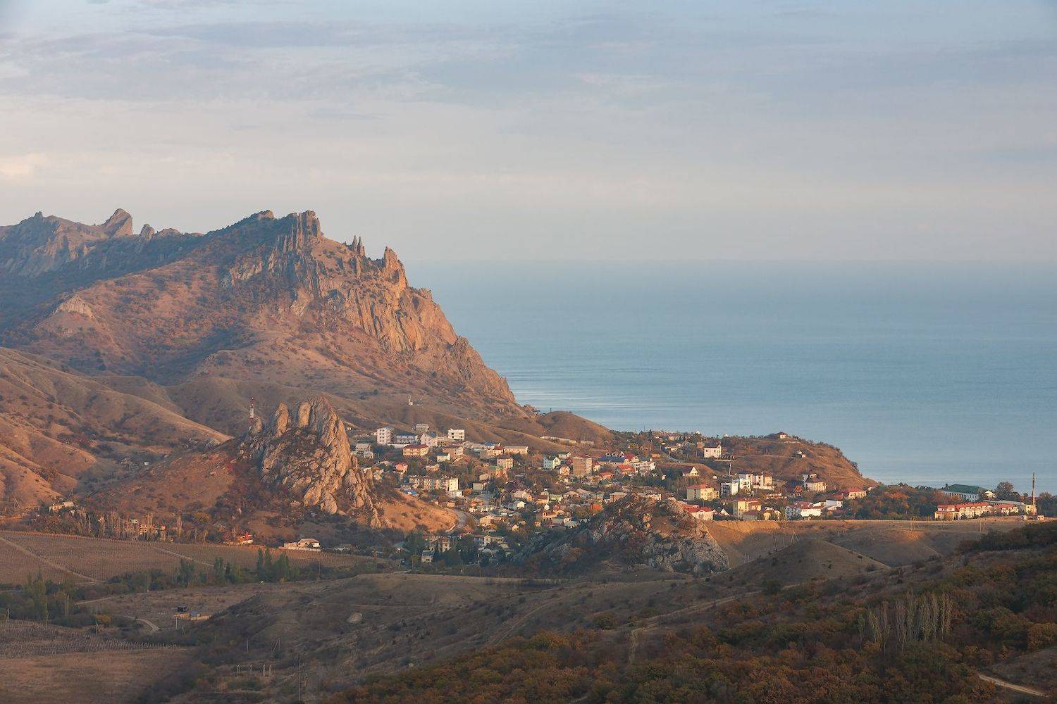 крым, осень, лес, горы., Владимир Дубинин