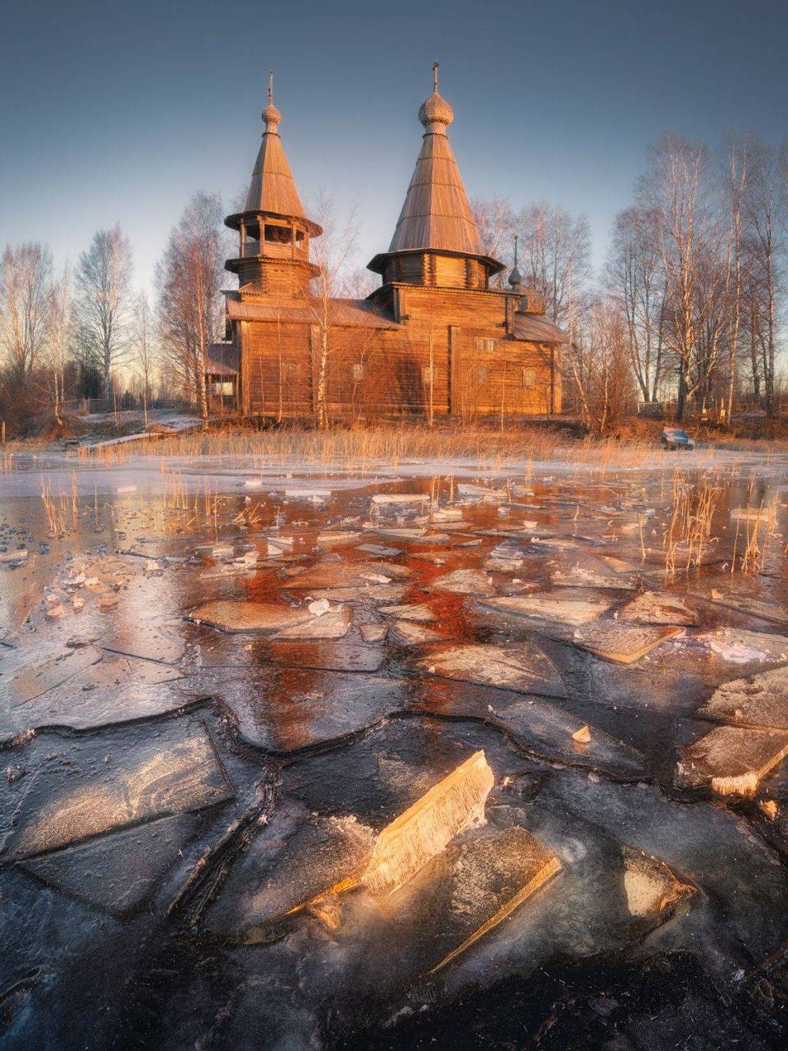 карелия, рассвет, Dmitry Medyancev