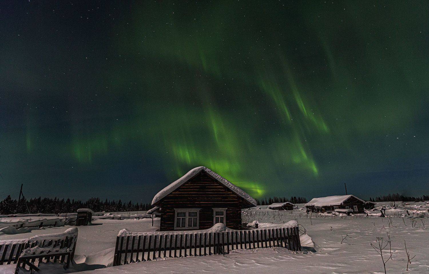 печора.коми,север,природа,аврора,северное сияние,снегpechora,komi,,aurora,, Триер Игорь