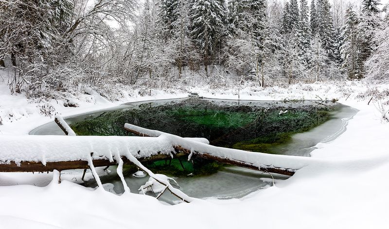 Синий источник. фото превью
