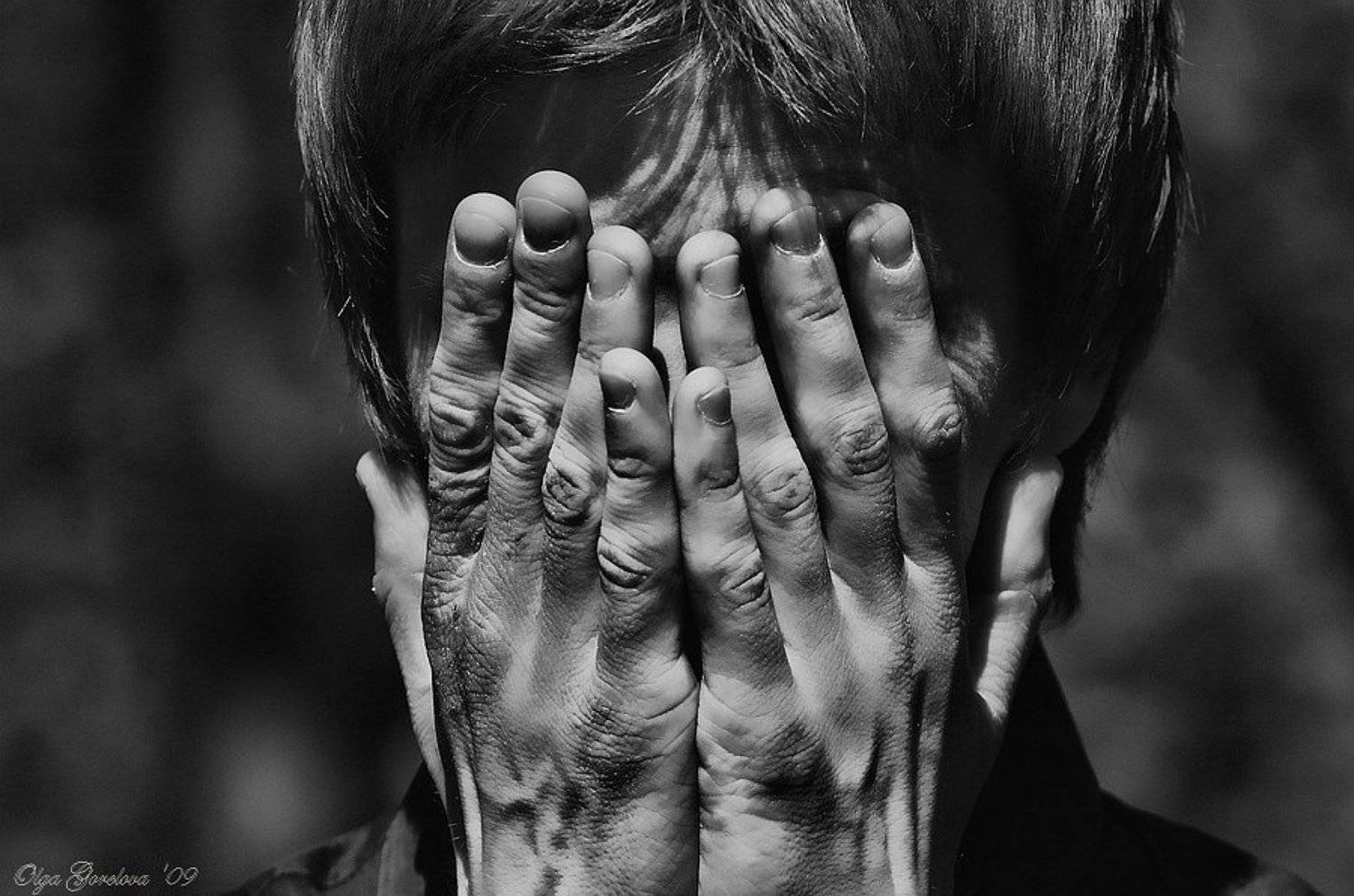 мужчина, руки , портерт, фото, чб, Ольга Горелова