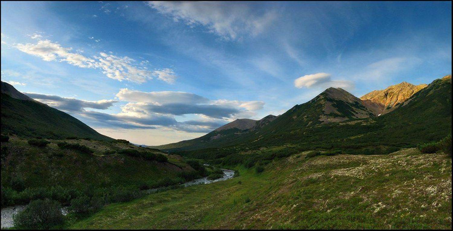 камчатка, горы, утро, Alexander Gil