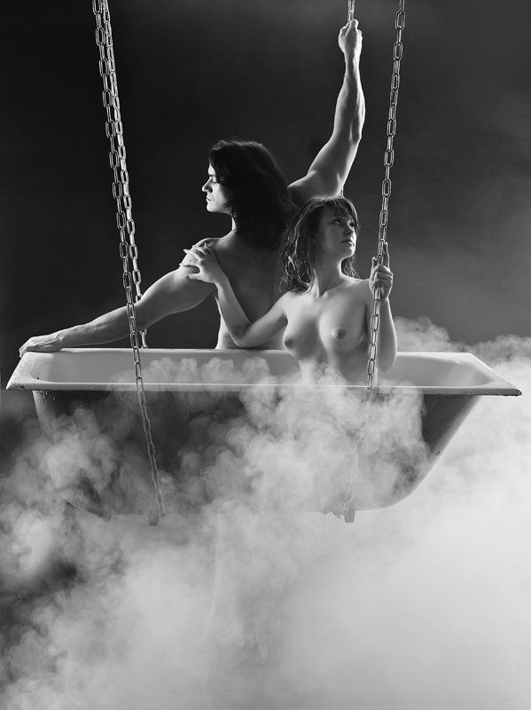 ню, мужчина и женщина ** фото превью