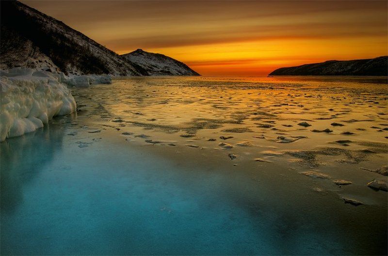 магадан, охотское море, бухта нагаева серия \