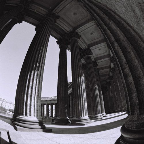 Искривление собора.