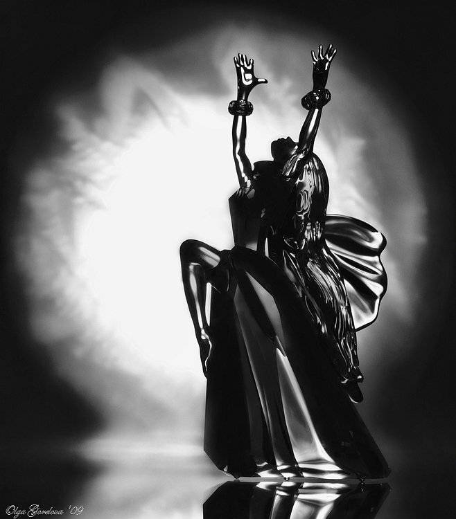 статуэтка, стекло, натюрморт, фото, Ольга Горелова